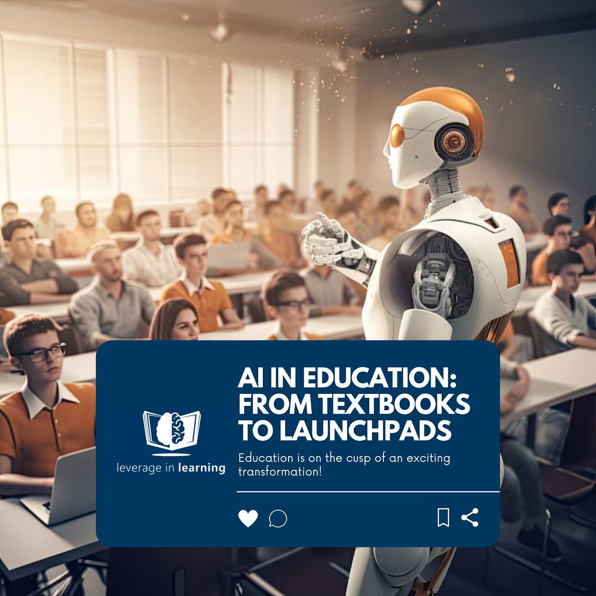 Education is on the cusp of an exciting transformation! Artificial intelligence isn't here to replace teachers, but to become their powerful ally.
----
🌐 leverageinlearning.com
.
#CognitiveDisabilities #LearningRevolution #EducationTechnology #Accessibility #EquityinEducation