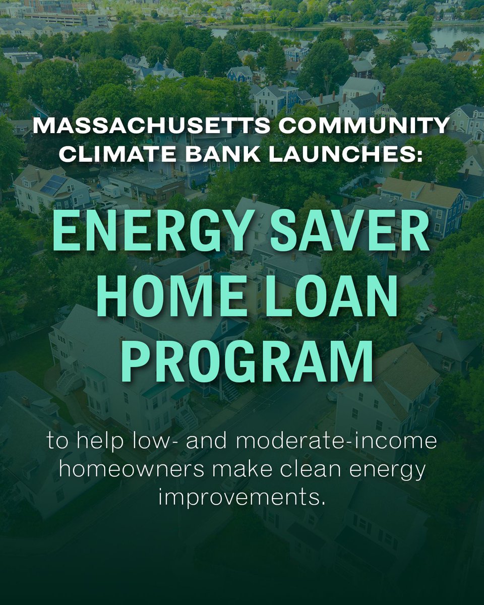 Massachusetts has some of the oldest homes in the country – and the most reliant on oil-heating. We launched America's first green bank dedicated to affordable housing and today, we're announcing a nation-leading program to help families with clean energy improvements.