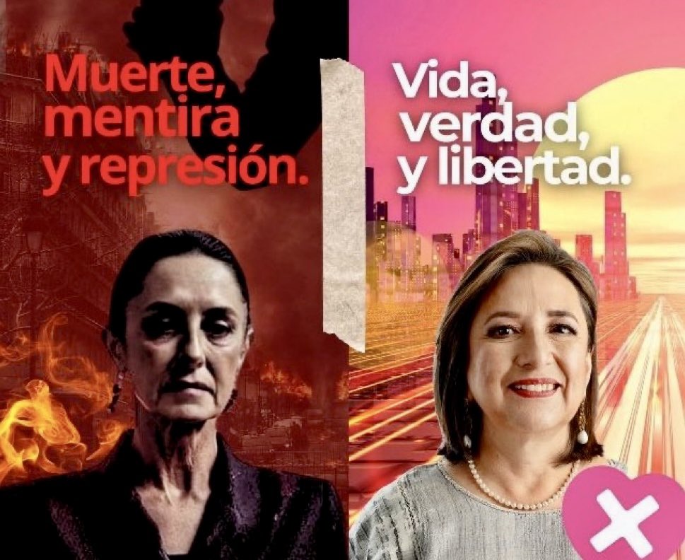 Se acabó Claudia. A partir de hoy @Claudiashein será la #NarcoCandidata Sin duda alguna @XochitlGalvez ganó el segundo debate.