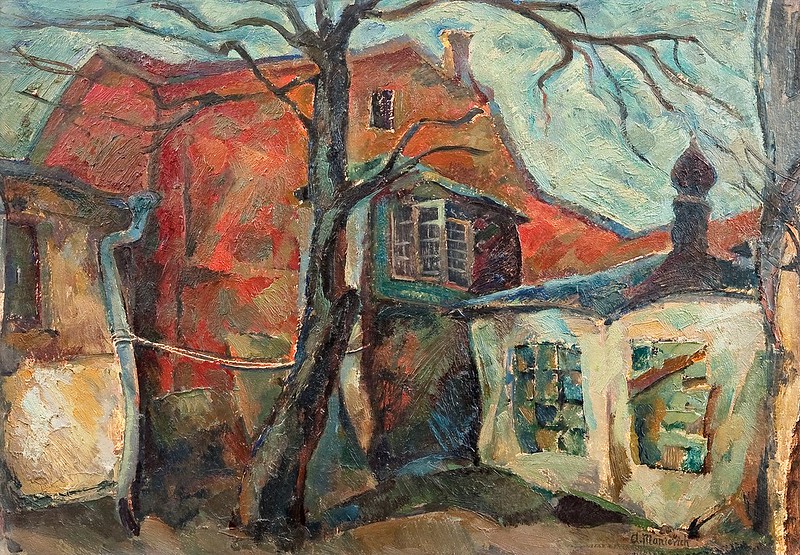 A las viejas casas el tiempo les ha quitado la belleza insolente de lo nuevo y les ha concedido la belleza serena de lo persistente. #VersosPintados 🎨 Abraham Manievich