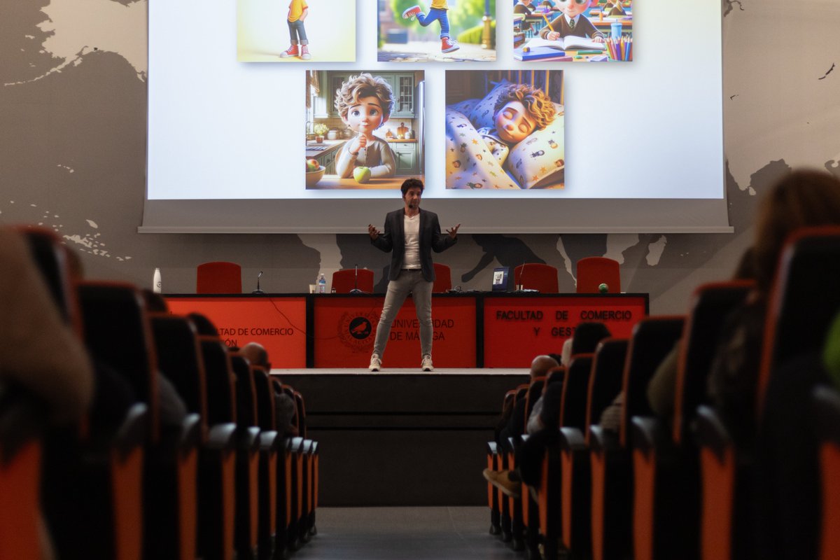 Crónica de lo que fue el primer evento 💯x💯 producido por Encuentros Tech. Masterclass de <a href="/jesushijas/">Jesus Hijas</a> sobre creatividad e inteligencia artificial, en la Facultad de Marketing <a href="/InfoUMA/">Universidad de Málaga</a> 
Gracias a <a href="/SoniaFlorido1/">Sonia Florido</a> <a href="/manuelespiri1/">Manuel Espiritusanto Álvarez</a>  y Belén Sanz 💪
encuentrostech.com/un-encuentro-c…