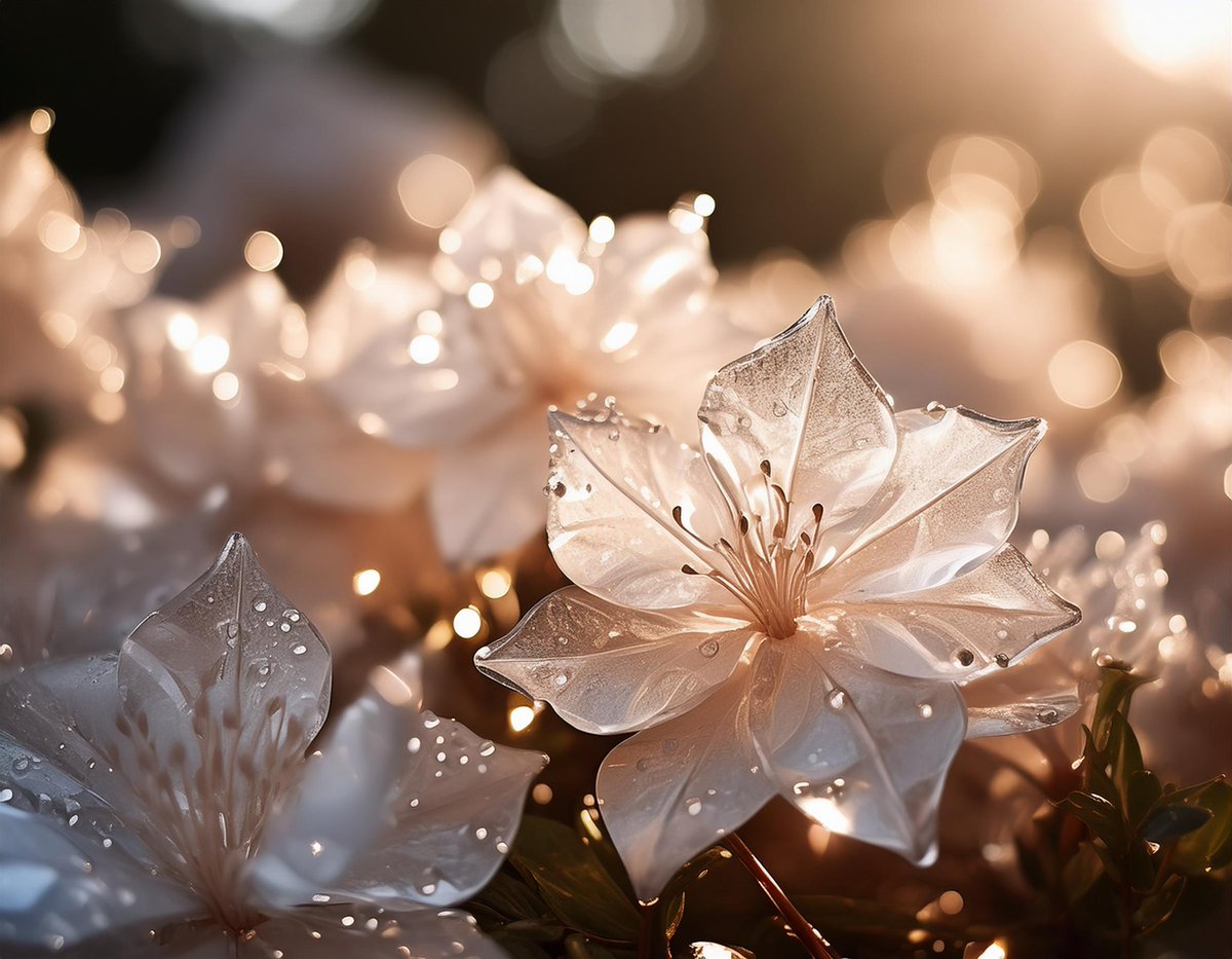 If I could capture a scene as a perfume  

Prompt :  
Delicate luminous diamond floral scents dance in the air. Close-up of dew-kissed petals,  unique aroma. Soft, ethereal lighting accentuates the magic. Floral Essence, Moonlit Garden, cinematic

  #AdobeFirefly #communityxadobe
