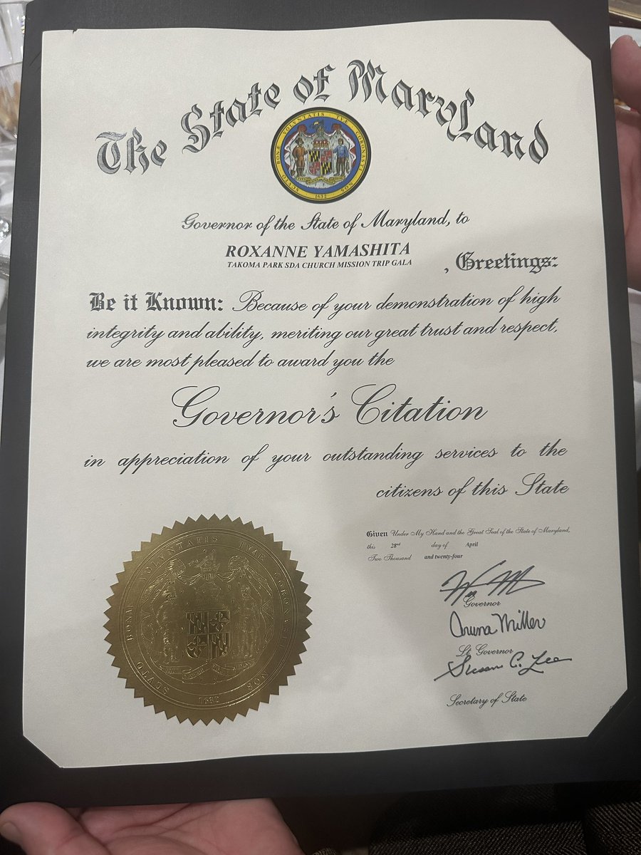 Small Things Matter (@stmdotorg) on Twitter photo Our deepest thanks to our friends and partners <a href="/thetpchurch/">Takoma Park SDA Church</a> and <a href="/GovWesMoore/">Governor Wes Moore</a> for their kind recognition of our team's work at their Zambia 2024 Gala! Congratulations to all the other honorees! STM is so grateful to be part of this caring community! Our deepest thanks to our friends and partners <a href="/thetpchurch/">Takoma Park SDA Church</a> and <a href="/GovWesMoore/">Governor Wes Moore</a> for their kind recognition of our team's work at their Zambia 2024 Gala! Congratulations to all the other honorees! STM is so grateful to be part of this caring community!
