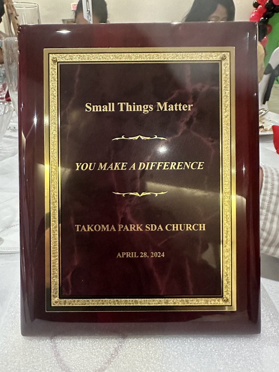 Small Things Matter tweet media