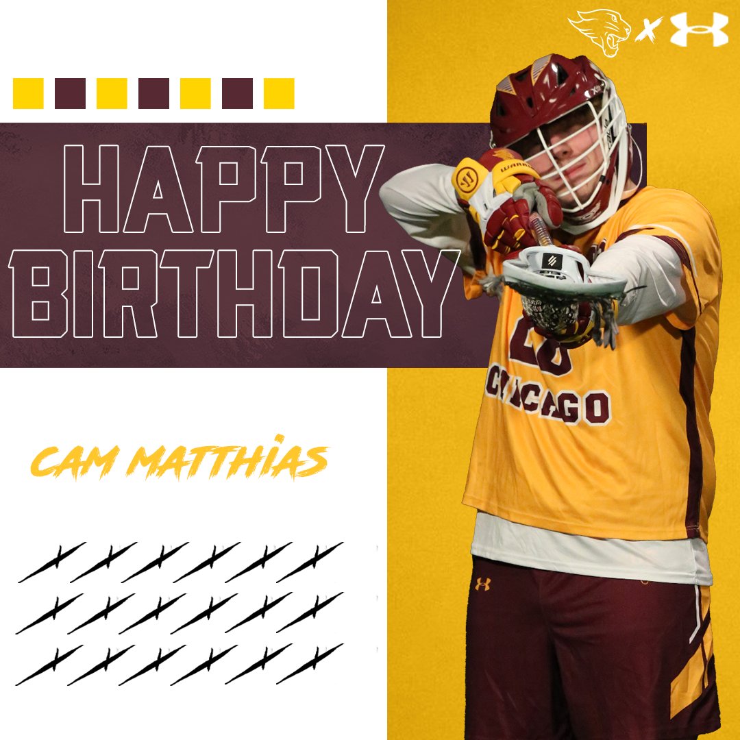 Fun fact of the day: It's Cam Matthias's birthday!

So join us in wishing our freshman from Crete, Illinois, a HBD today!