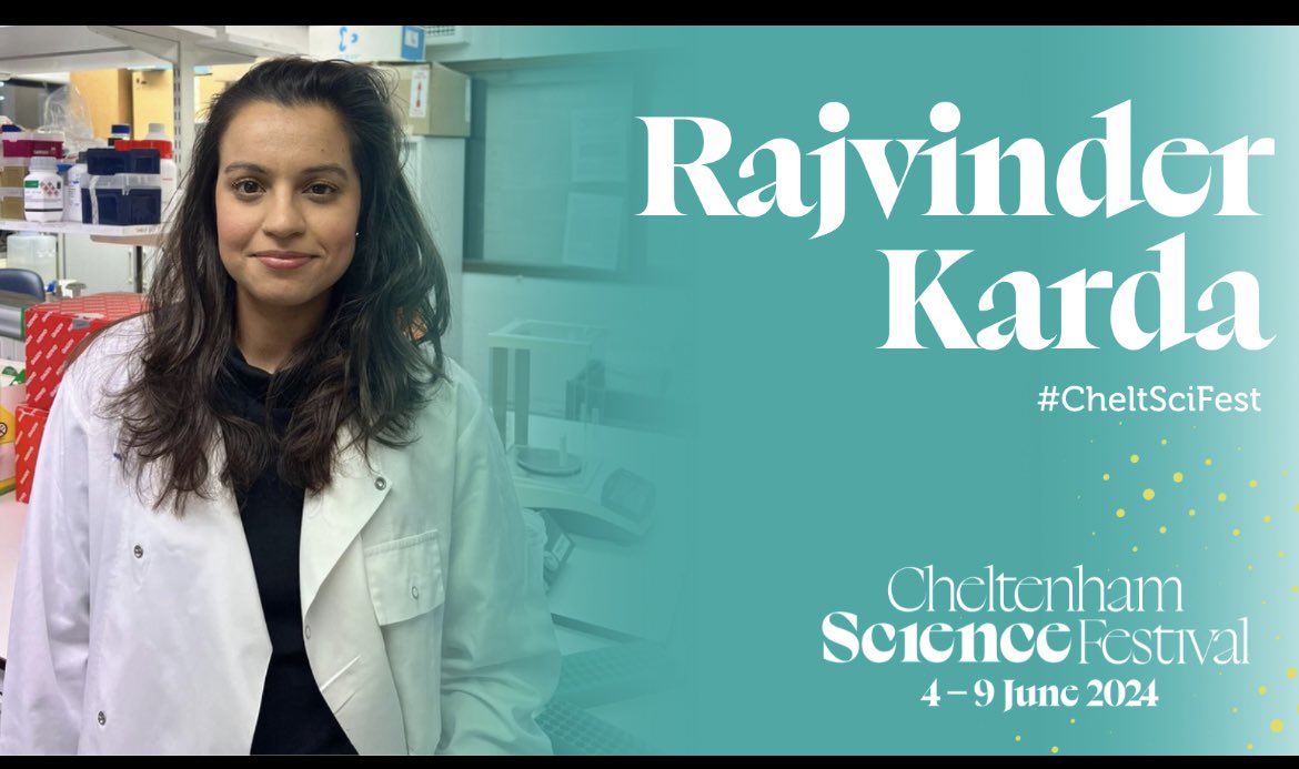 Raj Karda (@dr_rkarda) on Twitter photo I’m thrilled to be speaking at this year’s #CheltSciFest, Tuesday 4th June, 5.30 – 6.30pm. Panel discussion, “Gene Therapy: The Future of Medicine”🧬🧬🧬👩🏽🔬
Tickets are on sale, cheltenhamfestivals.com/science
<a href="/_BSGCT/">BSGCT</a> <a href="/UCL_IfWH/">UCL EGA Institute for Women's Health</a> <a href="/lifearc1/">LifeArc</a> <a href="/The_MRC/">Medical Research Council</a> <a href="/GOSHCharity/">Great Ormond Street Hospital Charity</a> <a href="/ESGCT/">ESGCT</a> I’m thrilled to be speaking at this year’s #CheltSciFest, Tuesday 4th June, 5.30 – 6.30pm. Panel discussion, “Gene Therapy: The Future of Medicine”🧬🧬🧬👩🏽🔬
Tickets are on sale, cheltenhamfestivals.com/science
<a href="/_BSGCT/">BSGCT</a> <a href="/UCL_IfWH/">UCL EGA Institute for Women's Health</a> <a href="/lifearc1/">LifeArc</a> <a href="/The_MRC/">Medical Research Council</a> <a href="/GOSHCharity/">Great Ormond Street Hospital Charity</a> <a href="/ESGCT/">ESGCT</a>