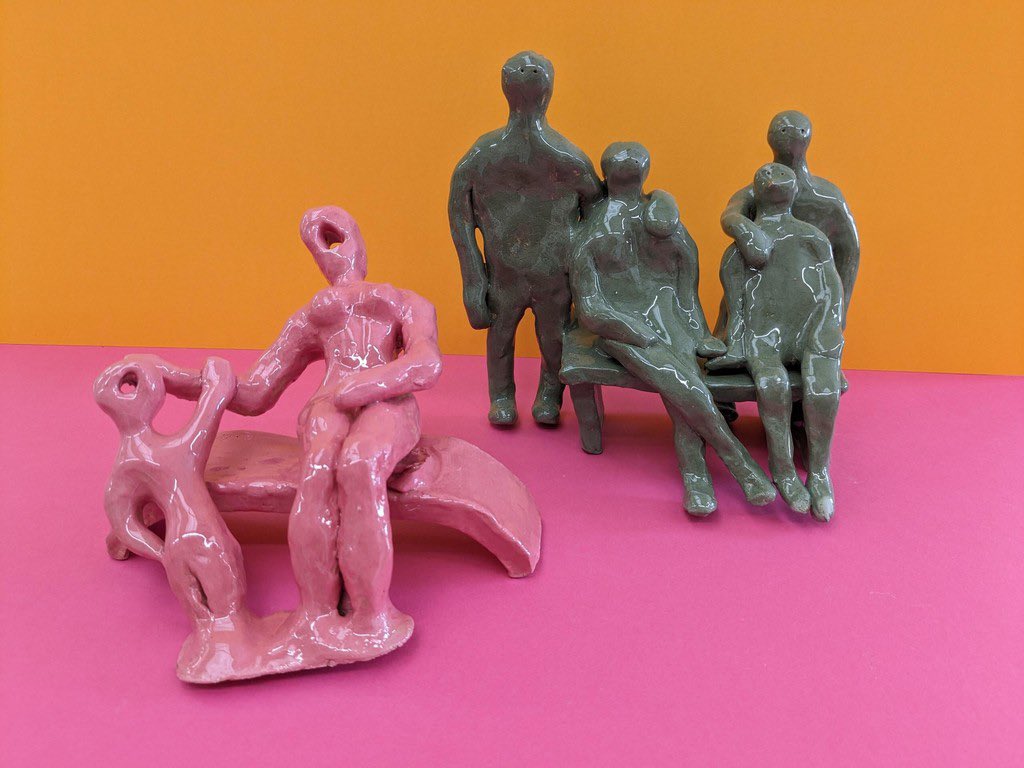 SCHSgdst's tweet image. Following a trip to @Tate earlier this year, students from SCHS Art Extended Learning Group created these beautiful ceramic sculptures, inspired by the Henry Moore sculptures they observed during their visit.⁠
⁠
#arteducation #extendedlearning #tatebritain #art #edutwitter