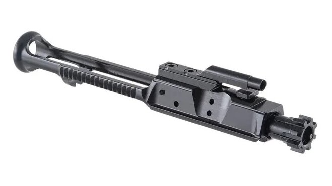 Brownells lightweight nitrided AR15 BCG with 9310 MP tested bolt, lifetime warranty, and full auto sear trip for $119/ea with code SMSAVE currently here: mrgunsngear.org/3UCJGYp

#AR15