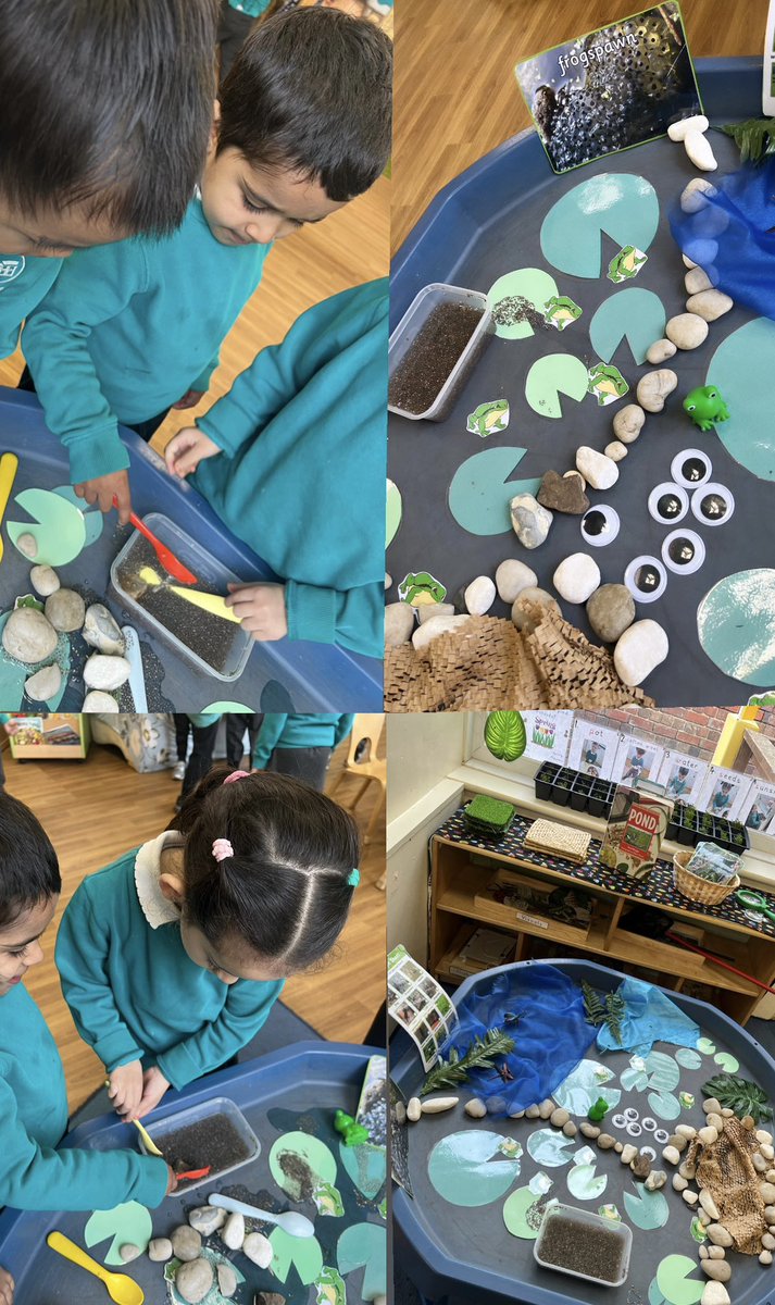 Can you guess our topic this week? 👀 #eyfs #eyshare #TeamTindal @arktindal  🐸