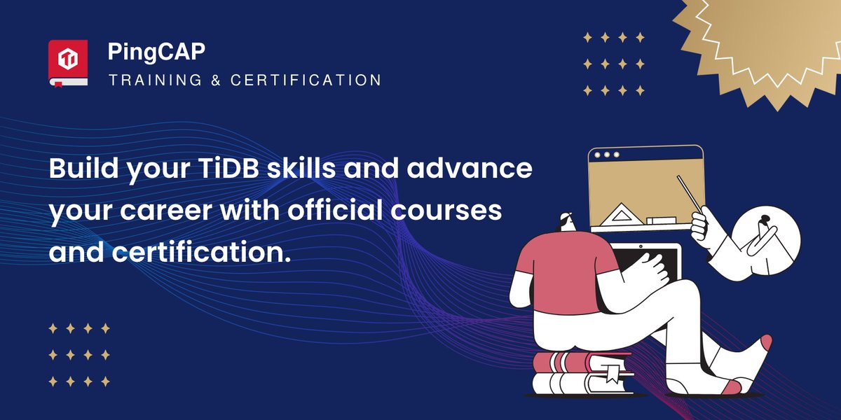 Take your distributed database expertise to new heights with the PingCAP Certified TiDB Practitioner Certification! 🚀 

Elevate your skills  and earn the certification in just under 2 hours ⏲️ for FREE! Get started today.

#DistributedSQL #TiDB social.pingcap.com/u/ys4Jn3