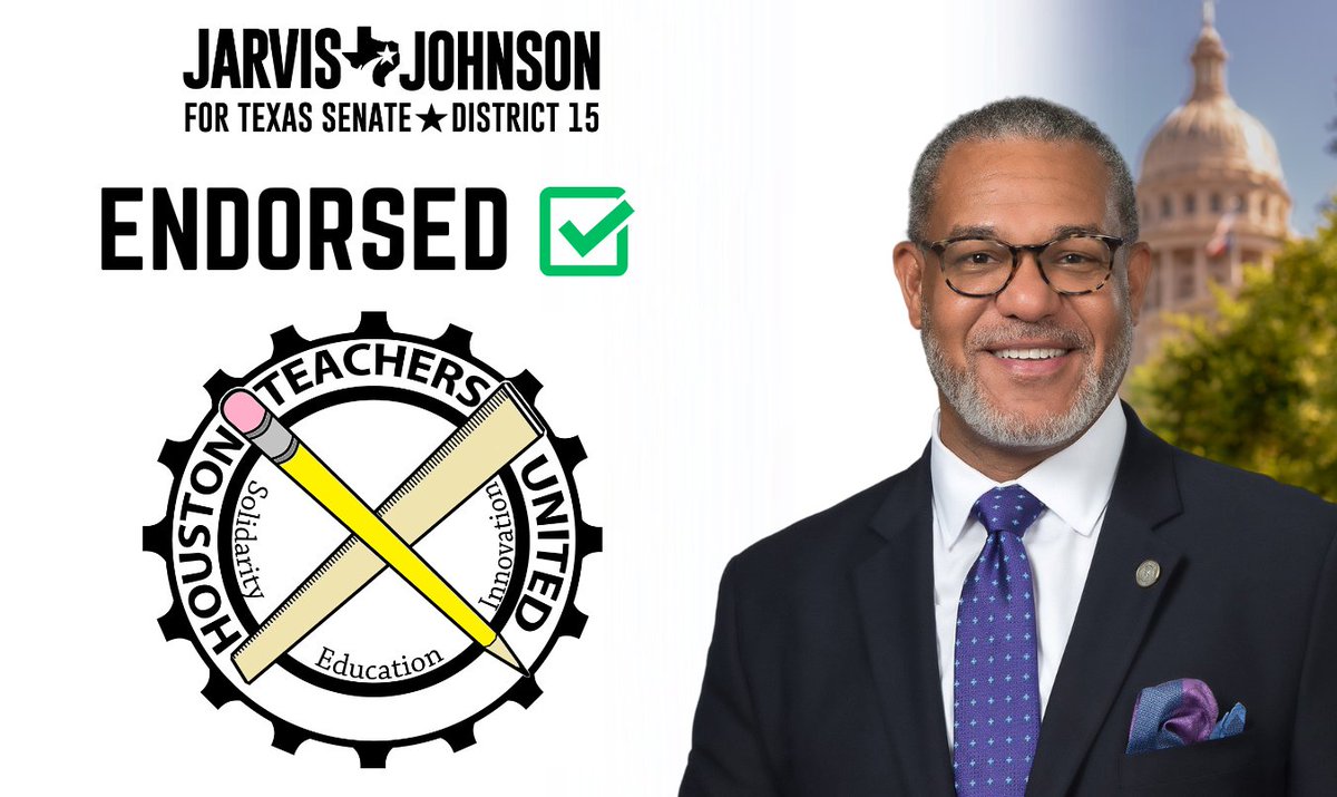I'm honored to be endorsed by @TxEdHouston Thank you for the work you do in Houston, standing up for our public schools and shedding light on realities of the HISD Takeover. I promise to keep showing up for the community and to continue to fight for our local public schools!