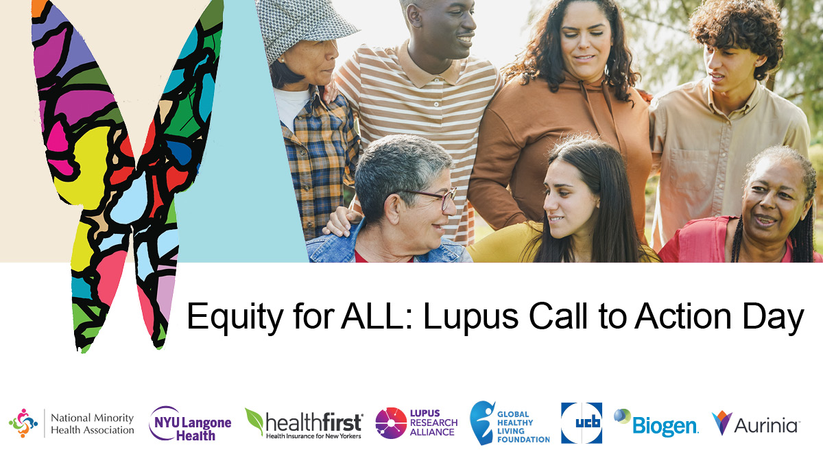 Proud to partner with @The_NMHA and other clinical, advocacy, health equity, payer & policy thought leaders as we declare May 1 Lupus Call to Action Day - part of the “Equity for ALL” campaign to improve health equity among people with #lupus. #EquityforAll
