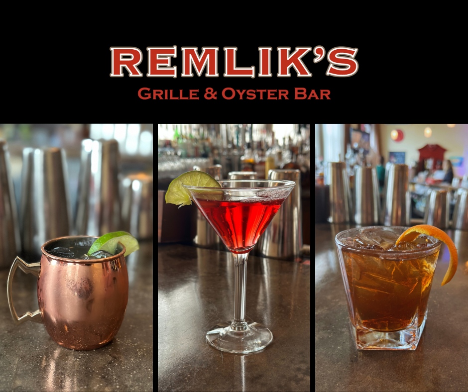 It's a beautiful Monday and we open at 3. Come enjoy a refreshing, handcrafted cocktail with us, our bartenders would love to see you! 🍸

#cocktails #remliks #eatbing #binghamton #binghamtonny #downtownbinghamton #broomecounty #gather #toast #celebrate