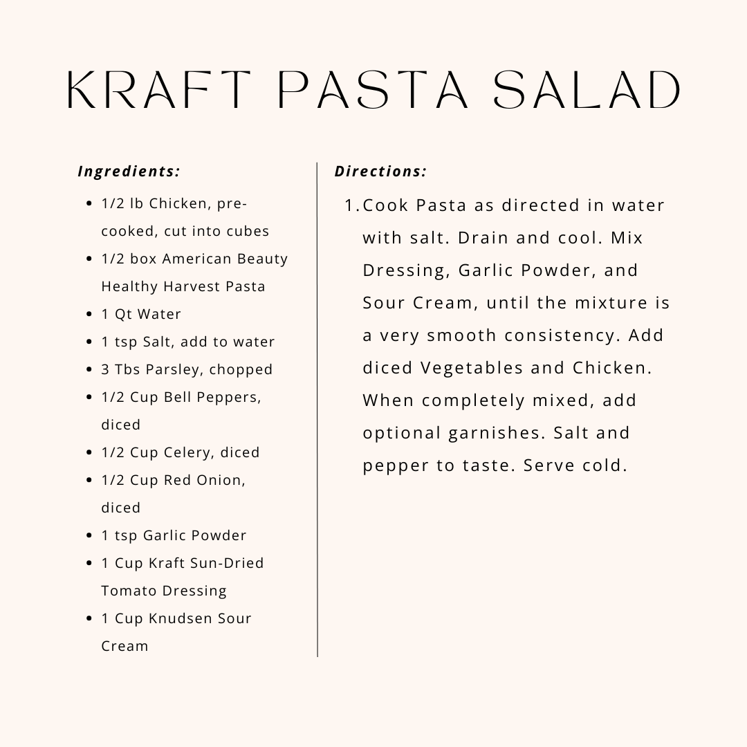 lauramcintosh's tweet image. Everyone seems to have their own signature version, and I’m excited to share mine with you! How do you jazz up your pasta salads? Spill your secrets below and let’s make this salad season the tastiest yet! 🤗💬 
#PastaSaladPerfection #SummerEats #RecipeShare #BringingItHome