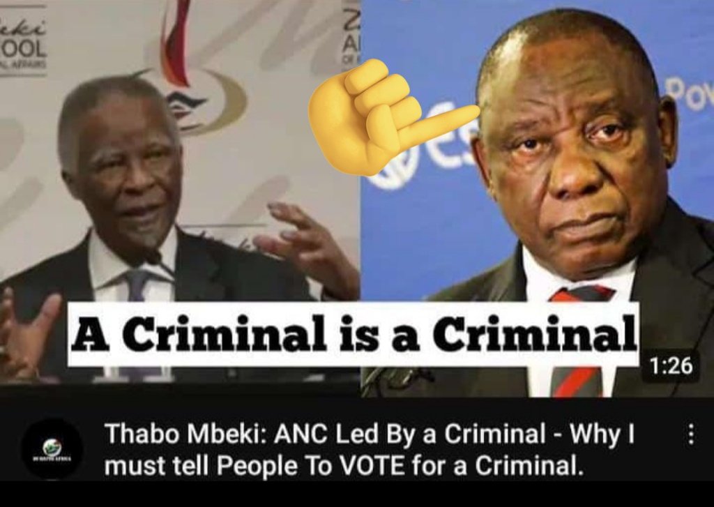 Thabo Mbeki have no choice but to support Cyril Ramaphosa #CR17BankStatements  because uMkhonto WeSizwe MK Party will definitely open an Enquiry on what exactly happened to to R90 billion Arms Deal that was chaired by Thabo Mbeki and awarded to BAe/SAAB of Tony Blair.