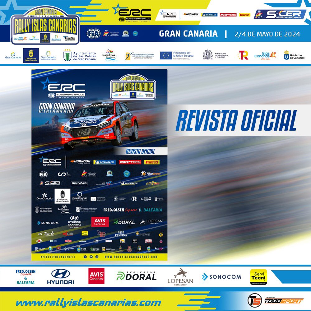 👌 ¡Ya puedes descargar la revista oficial del #RallyIslasCanarias! 🤙 dropbox.com/scl/fi/o7kdvl7… 👍 rallyislascanarias.com