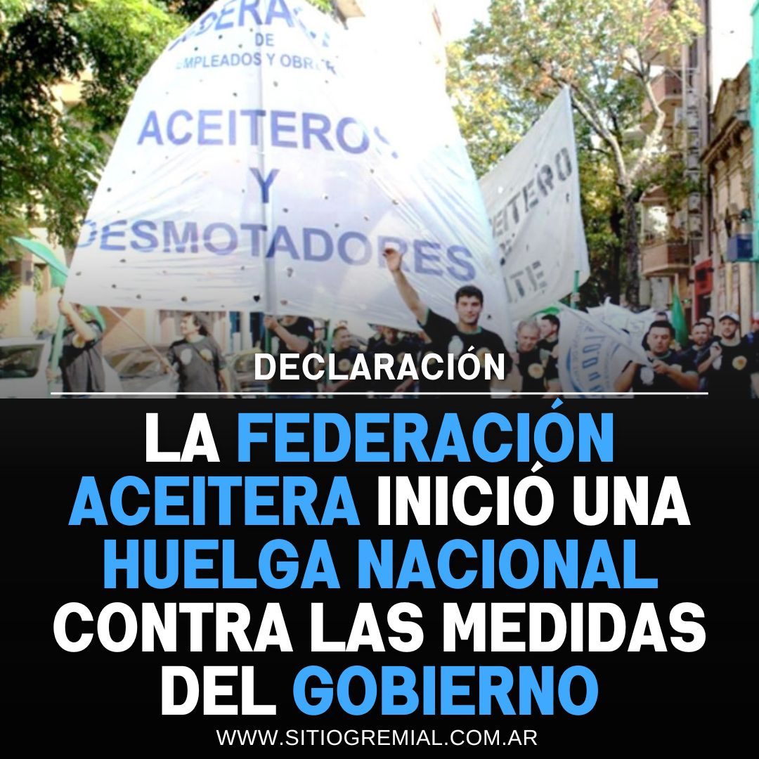 📰LA NOTA: sitiogremial.com.ar/nota/35524/la-…
.
.
.
.
#FTCIODyARA #SOEA #PlanDeLucha #Sindicato #Gremios #Huelga #SalariosDignos #ReformaLaboral #Tercerización #DespidosDiscriminatorios #DiscriminaciónLaboral #ParoIndeterminado #Privatizaciones #NoticiasGremiales #SitioGremial
.
.
.
.