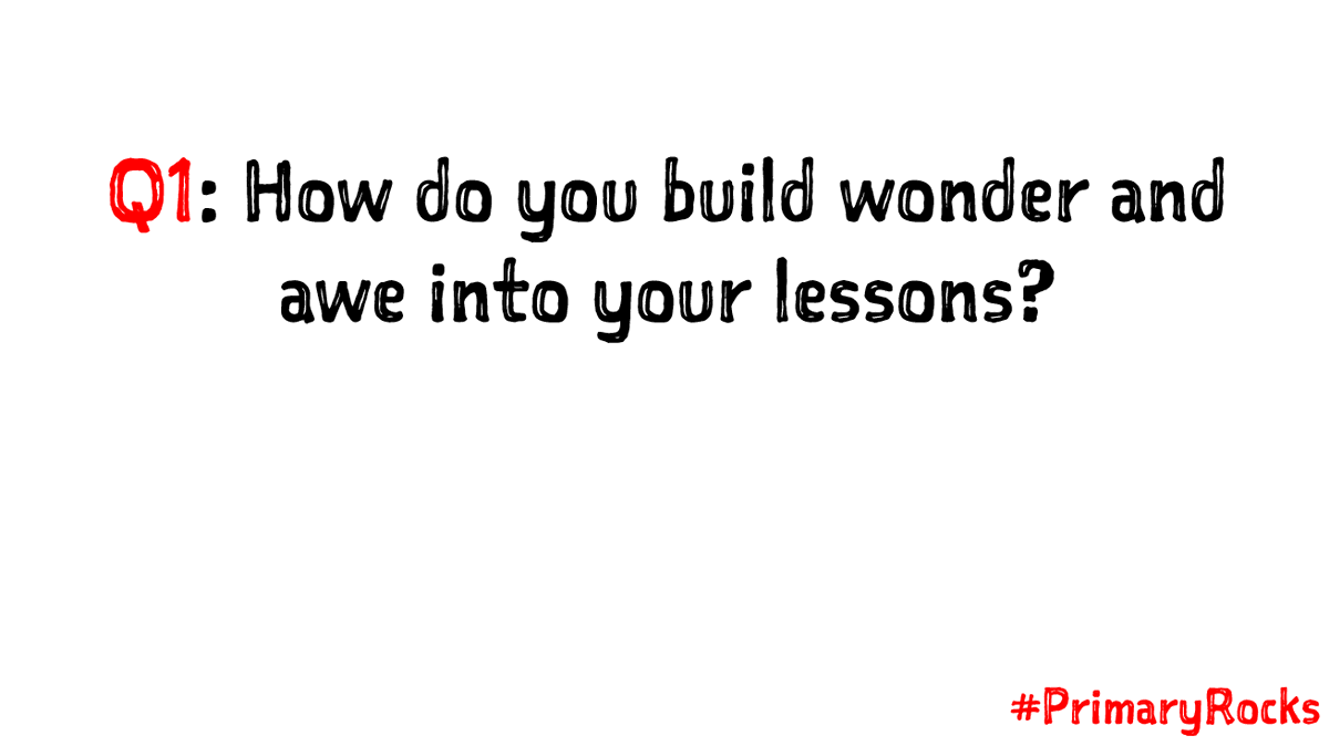 #PrimaryRocks Question 1