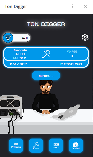 gihadfadi's tweet photo. TON Digger is a fresh project announced on Getgems (RU)

For now, only coin mining is available in the game. To do this, you need to buy an NFT GPU. Price: 0.2, 1, 10, 50 and 100 $TON

A drop from the league is possible soon

https://t.co/43TKJIzEoP https://t.co/bj8xHTSTIv