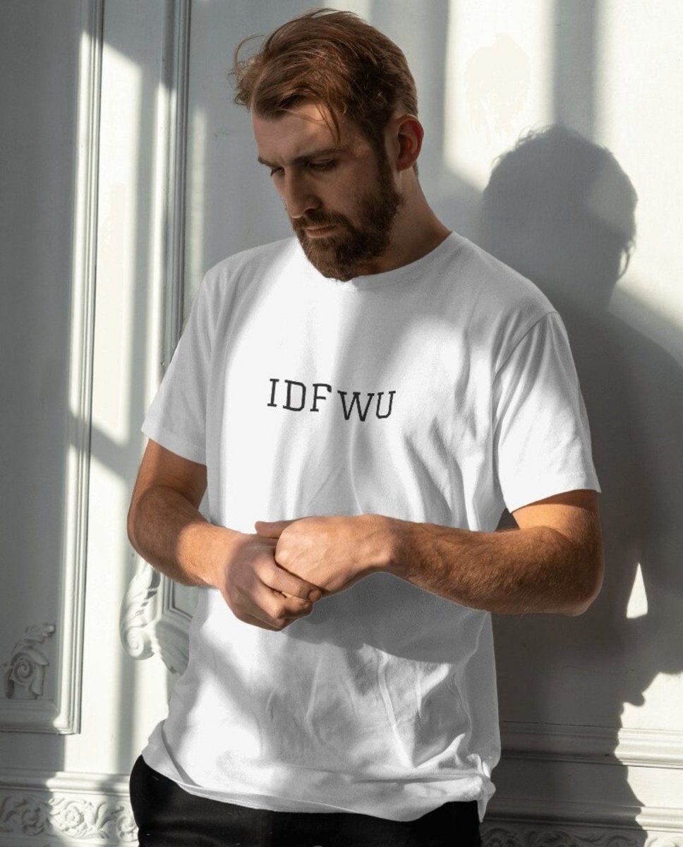 Introducing our edgy and expressive 'IDFWU' t-shirt, a bold statement piece that captures the essence of confidence and self-assurance. Available in multiple colors here's a few uneekshops.etsy.com/listing/142489…