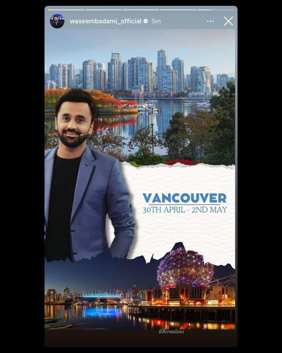 And the Travelling doesn’t stop… Next stop : Vancouver 🙌 @WaseemBadami looking forward to the aesthetics from there now!