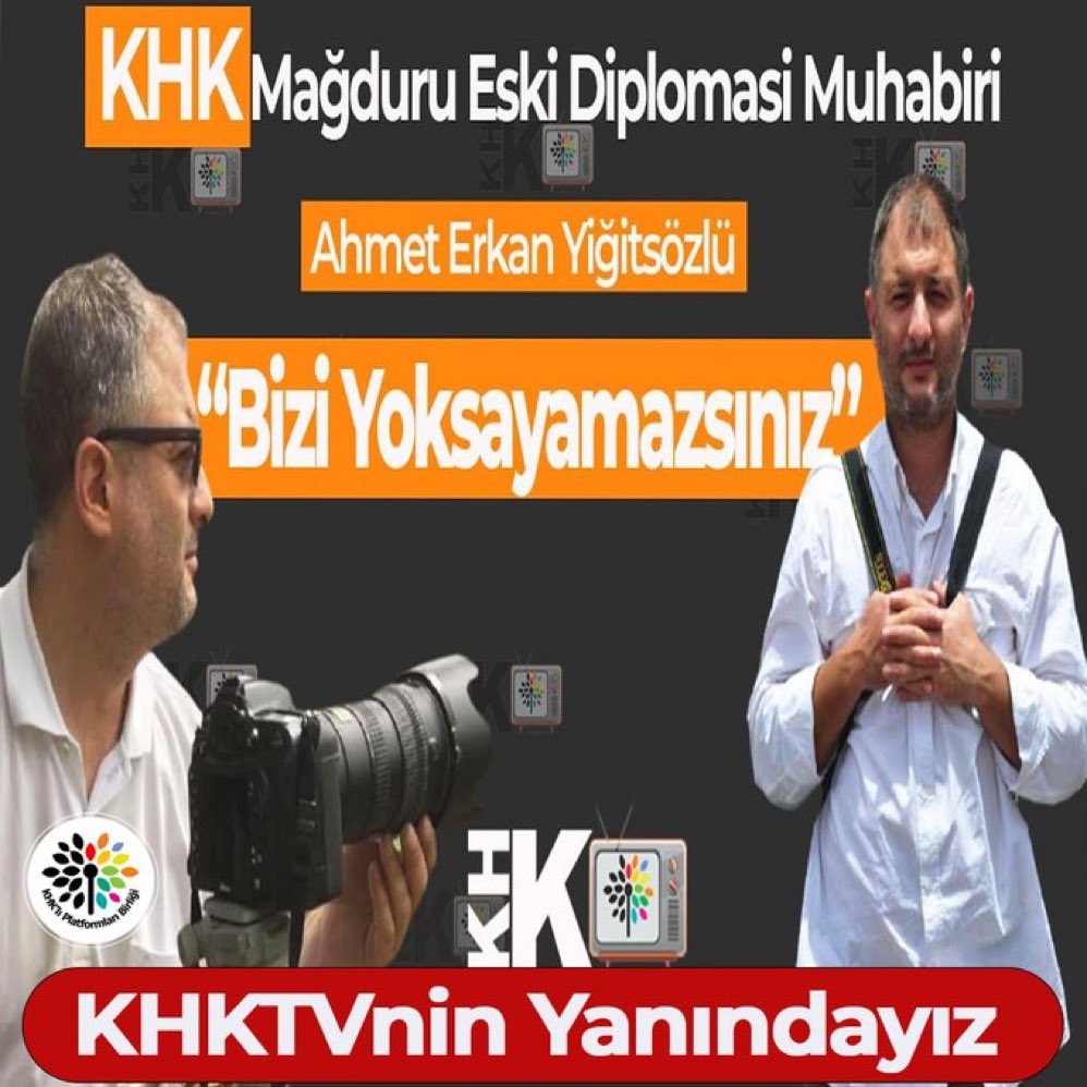 Sesimizin duyurulduğu bu platformun yanındayız.
👇👇👇👇👇👇👇👇
KHKTVnin Yanındayız
👆👆👆👆👆👆👆👆
#istifaEtBakanTekin 
Türkiye'ye 6,3