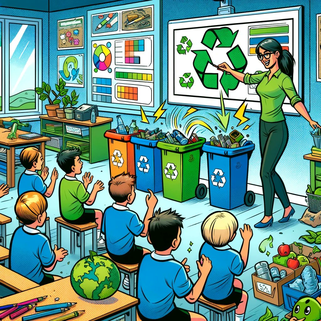 🚮👧🧑 Transformons nos jeunes en super-héros de l'environnement! Découvrez des stratégies ludiques et efficaces pour enseigner la gestion de déchets aux petits. 🌍 Lisez l'article complet ici: action-climatique.com/gestion-des-de… #ActionClimatique #Environnement #Education #EcoFriendly