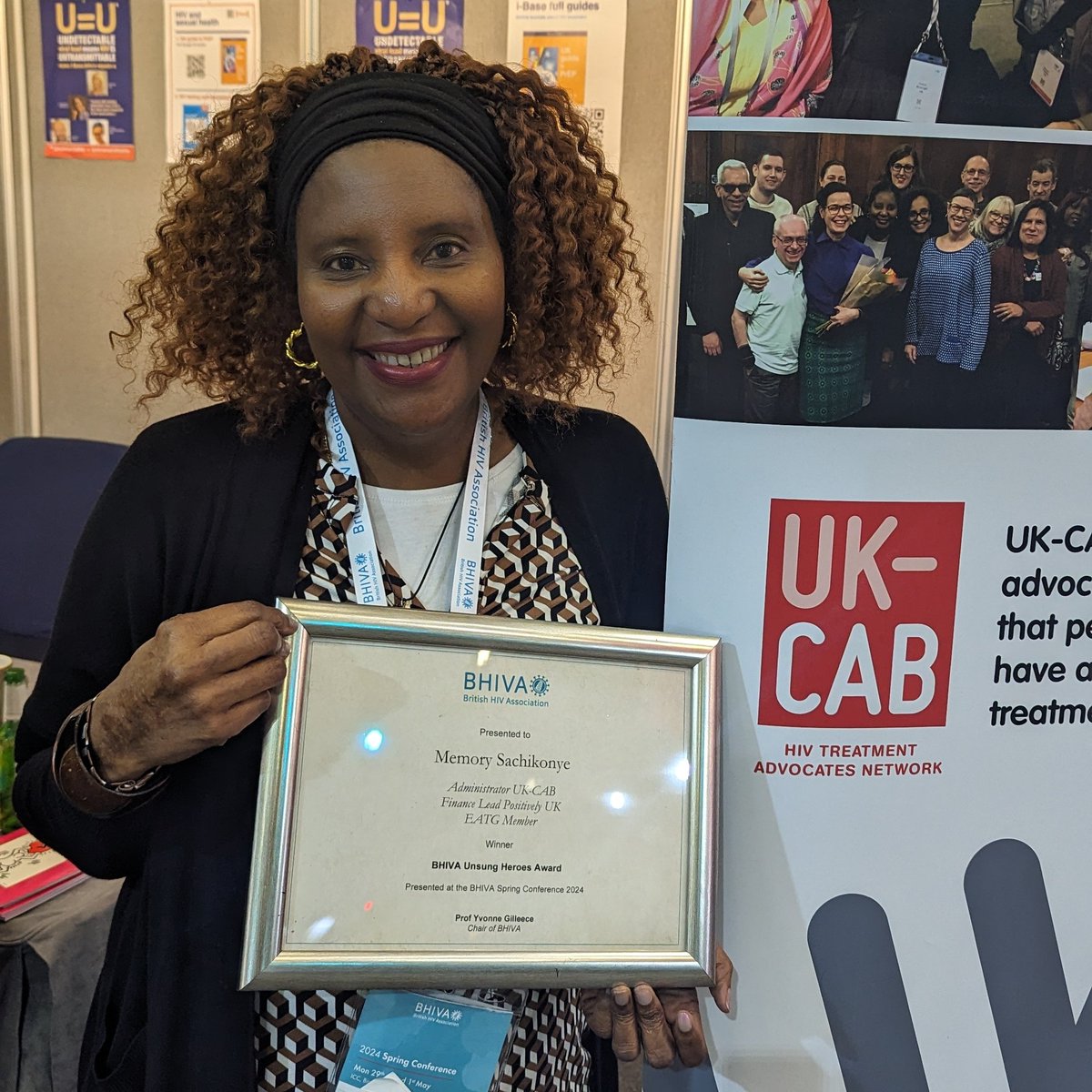 Congratulations to our coordinator @memsachi on receiving her 'Unsung Hero Award' at #BHIVA24 🎉