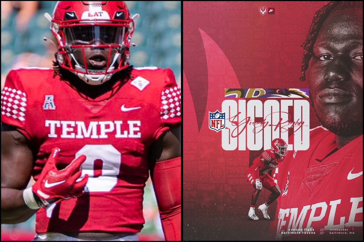 Being a SINGLE DIGIT @Temple_FB has ALWAYS meant a little more to the @NFL. As this thing gets BACK to where it was, IT WILL AGAIN. CONGRATULATIONS to these 3! #TempleTUFF #SingleDigitMentality @Magee11Jordan @DMR717_ @yvandyrigby131