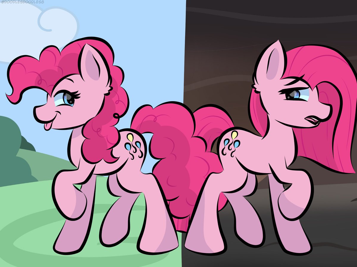 The two sides of pinkie ^.^
#mlp #mylittlepony #pinkie #pie #pinkiepie