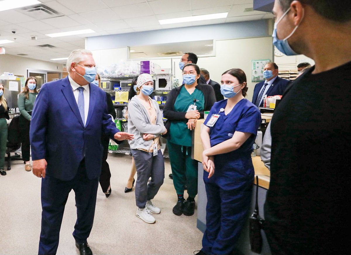 I had a great visit today at the Queensway Carleton Hospital in Ottawa. It was a pleasure to meet and hear from some of the hardworking team members who are delivering high-quality health care to people from across the region.