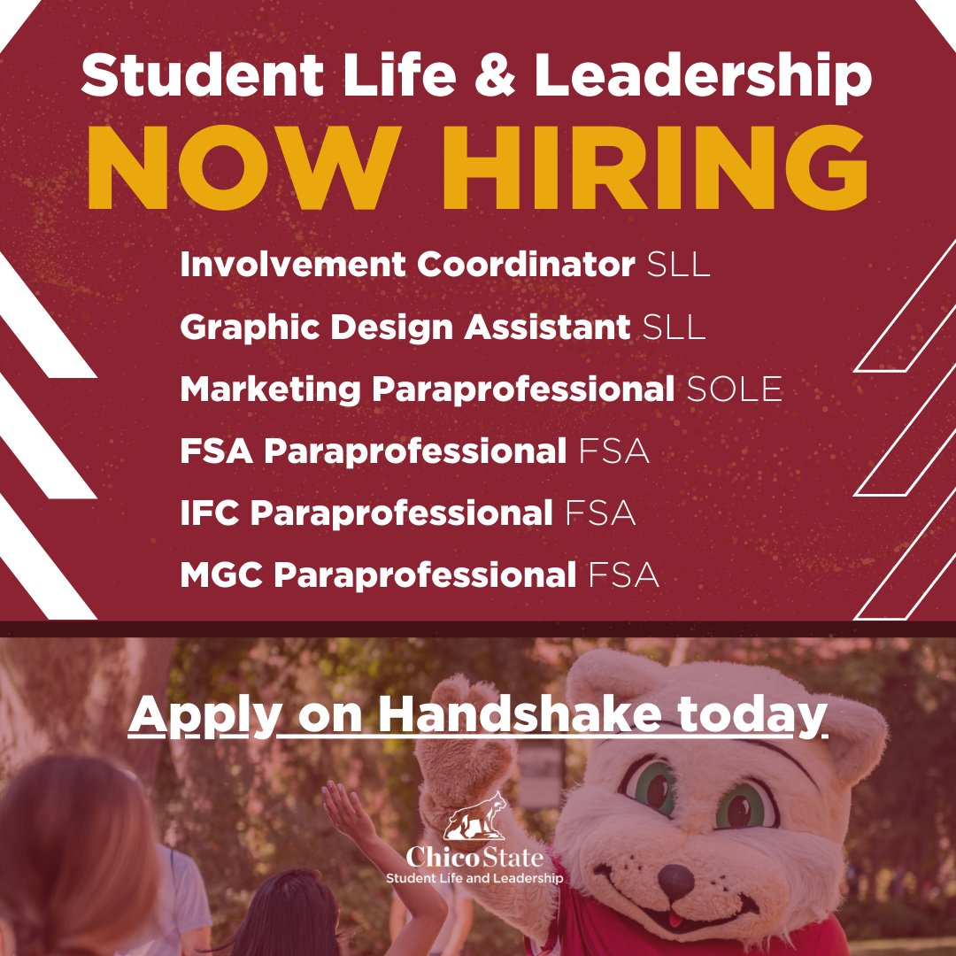 Chico Student Life & Leadership tweet media