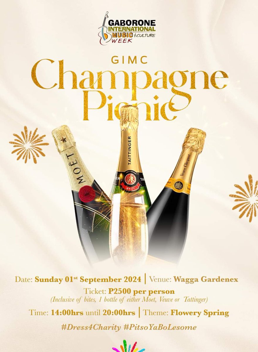 My favorite event, this year we choose from 3 types of bubbles. Moet/ Veuve/ Taittinger