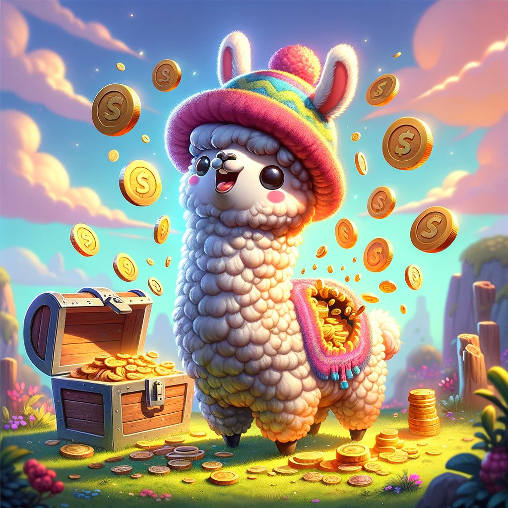 Opportunities rain and $WFLM is our sunny forecast! ☀️💰 Our fortune llama is distributing joy and riches, one coinflip at a time! 

#CryptoLlama #WFLM #InvestmentWeather #WIFLAMA #Crypto #Solana #Memecoin