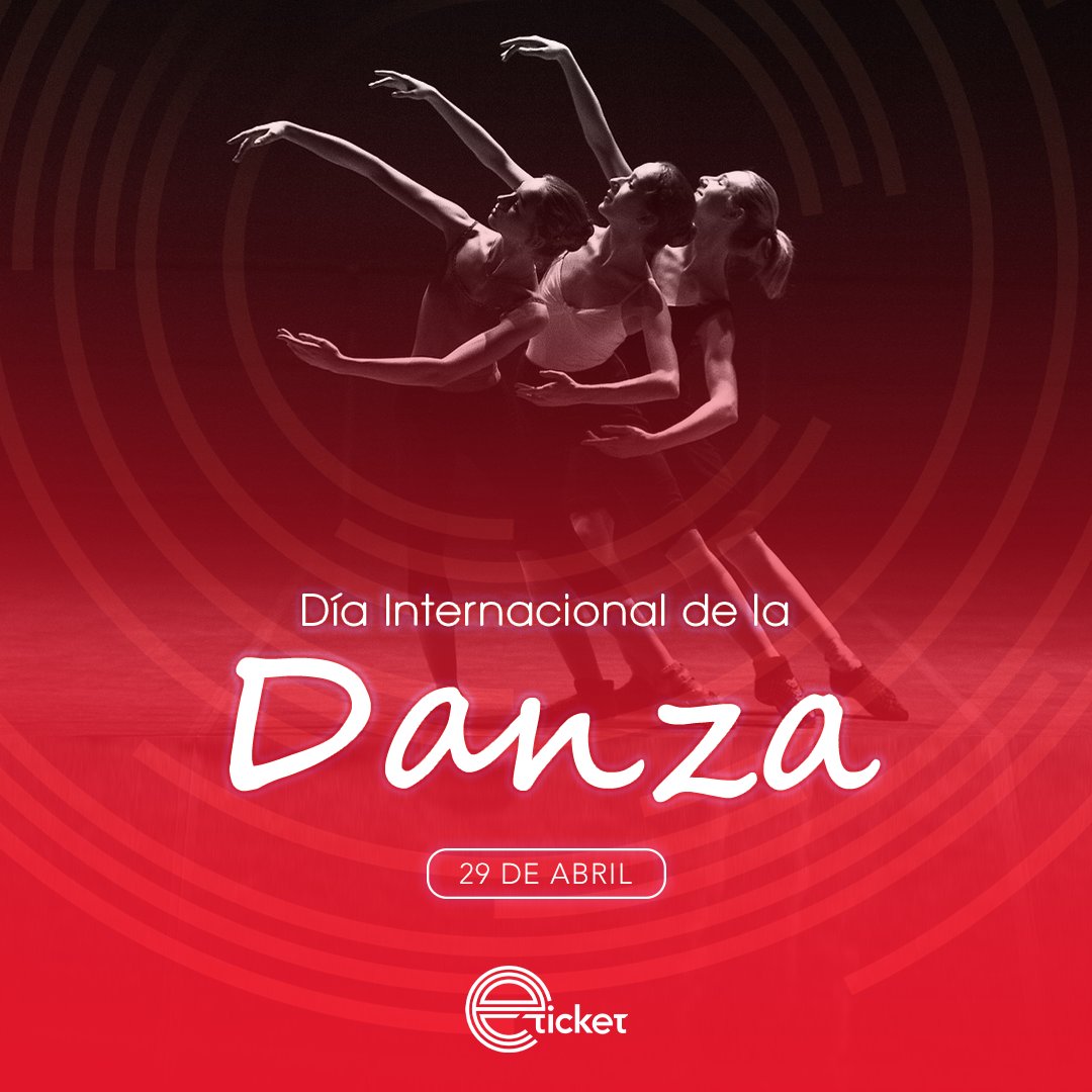 La danza es la metáfora favorita del mundo - Kristy Nilsson 💃❤️💫 ¡Feliz día a todos los bailarines que hacen de un evento una experiencia mágica! #29Abril #DíaInternacionalDeLaDanza #eticket