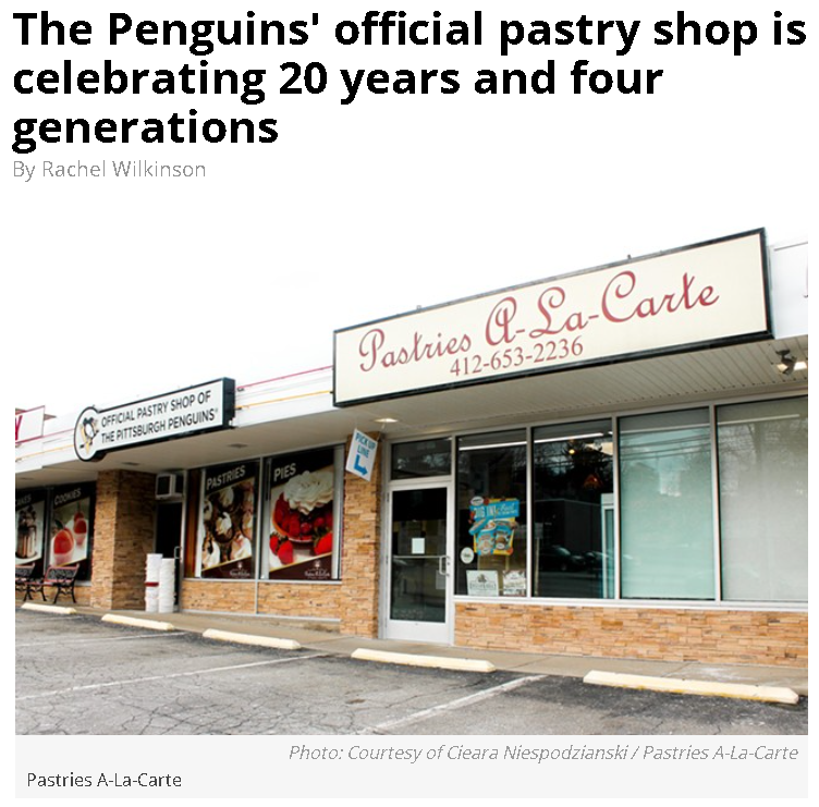 Extra! Extra! Pastries A-La-Carte is in @PghCityPaper!

Read about our 20th Anniversary celebration here: pghcitypaper.com/food-drink/the…

#pittsburgh #bakery #pittsburghbakery #pleasanthills #pittsburghpenguins #bakeryanniversary