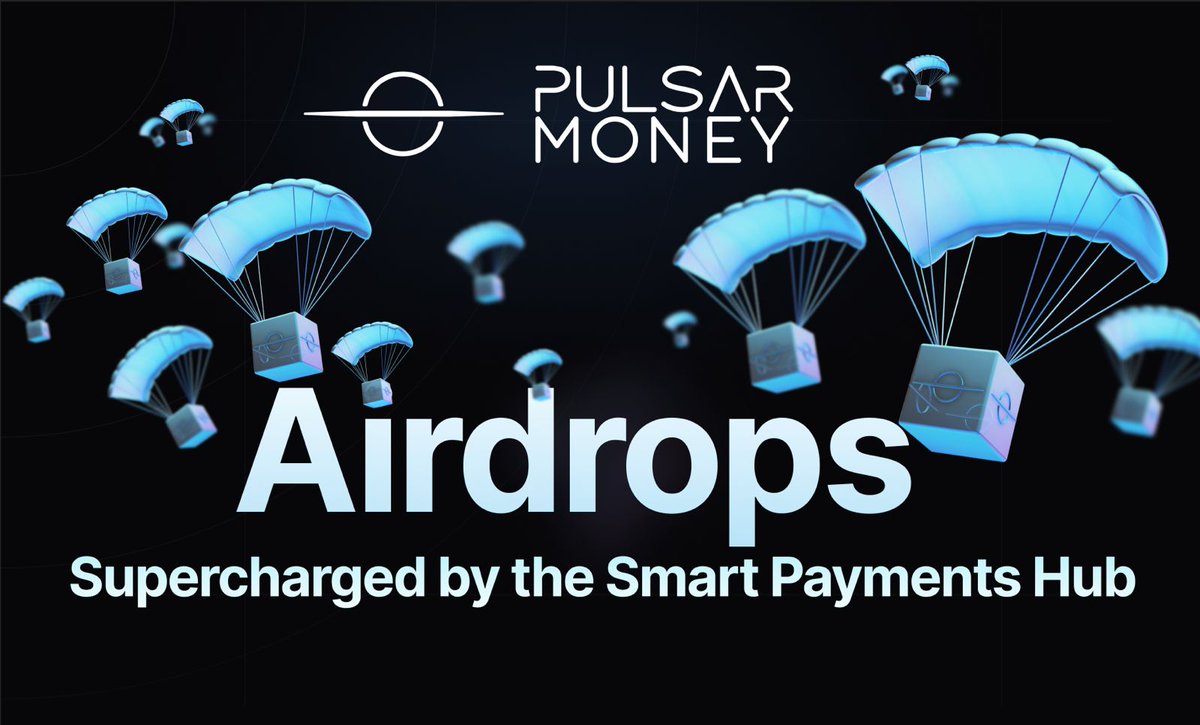 From boosting awareness to a key narrative in #web3. Pulsar Money is taking #airdrops to the next level and supports this narrative by building the infrastructure and changing how projects are launched. coming soon on #MultiversX.