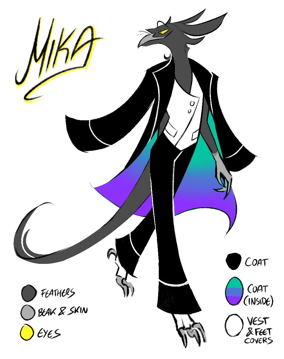 Anthro Mika, a jerk with a big ego