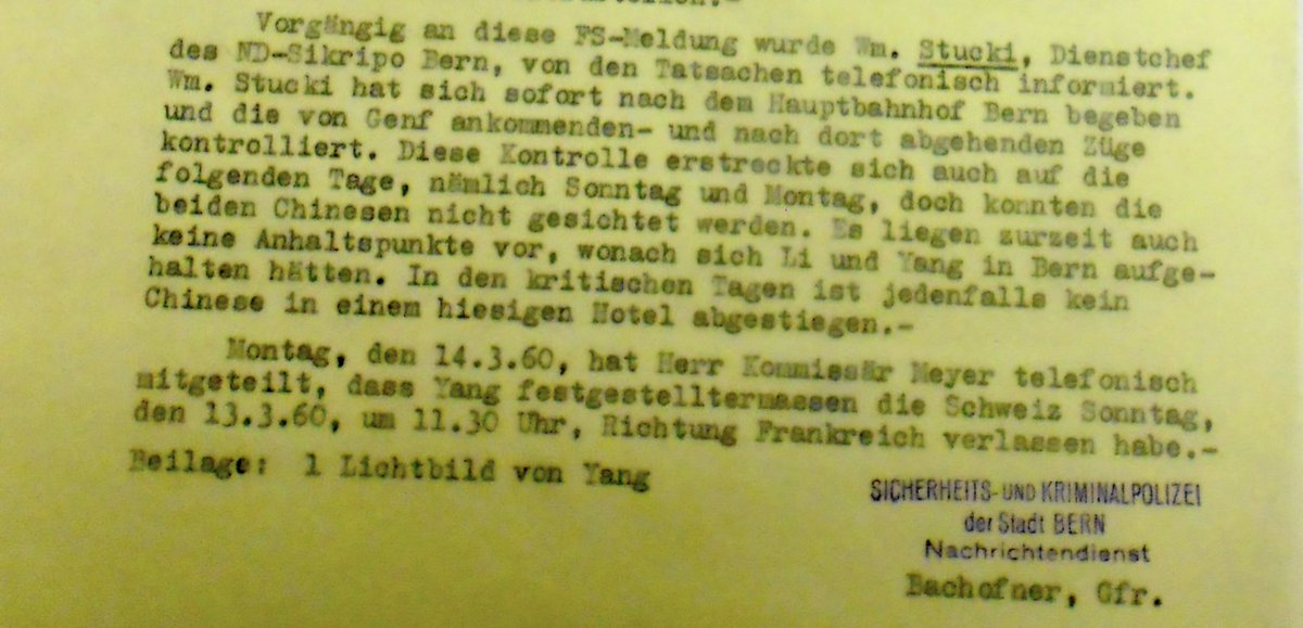 In the past, Chinese spies evaded Swiss police officers by crossing Canton borders on trains (for example from Geneva to Bern). Police usually didn't follow them on trains and instead called ahead, allowing the spies to disappear.