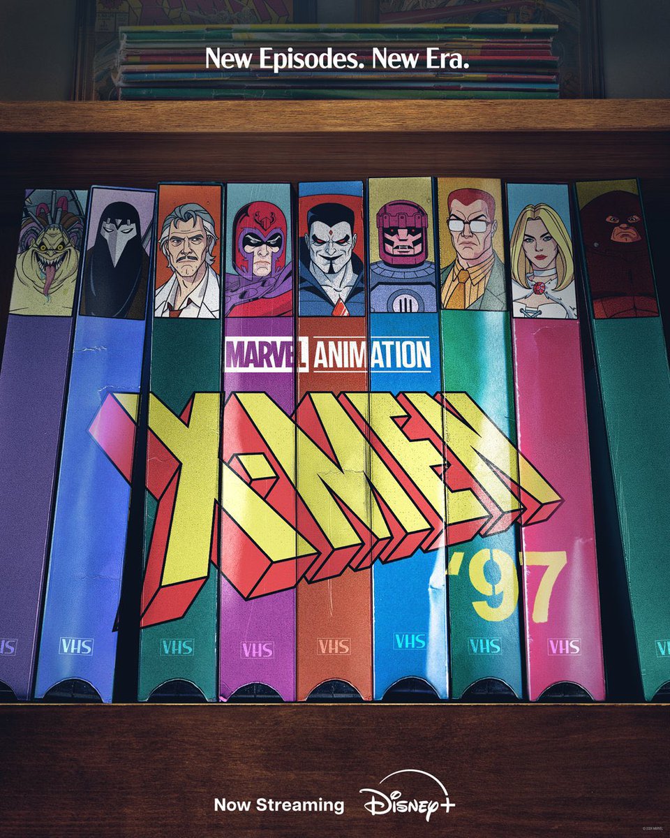🚨Une Nouvelle affiche pour les méchants de la série animée de 'X-MEN 97' ! Encore 3 épisodes avant la fin de la saison 🔥
