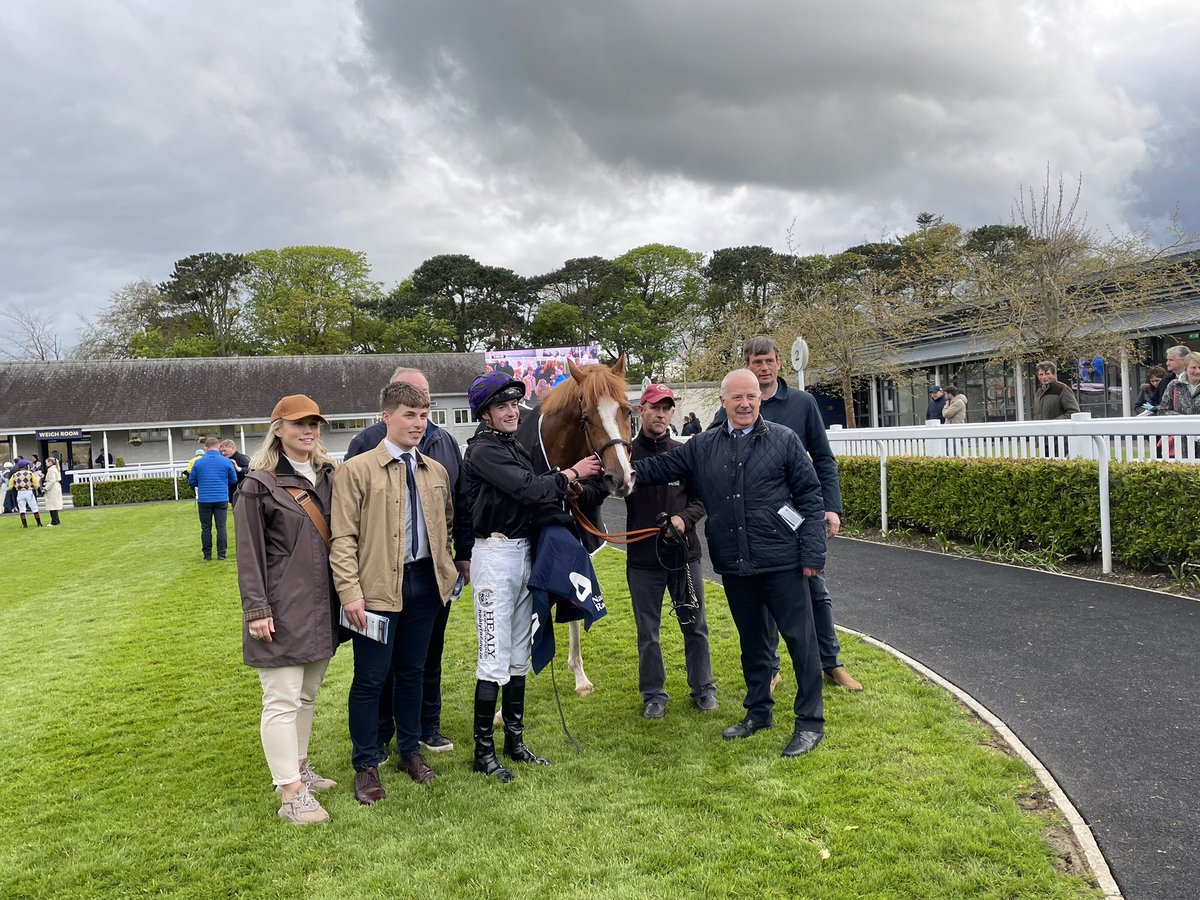 NaasRacecourse's tweet image. Marty The Party runs out an impressive winner to get the better of Spanish Flame in the Naas Racecourse Business Club Blackwater Premier Handicap 🥇

Ridden to victory by @joeysheridan8 and trained by @fozzystack 👏