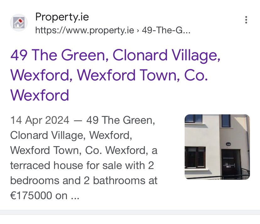 House for sale #Wexford retweets appreciated 🙏🏻