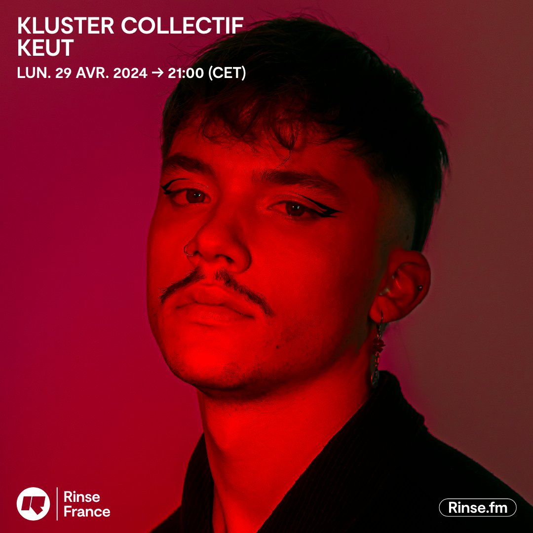 Il est 21h ! Vous écoutez #KlusterCollectif : #KEUT ! 🎶 rinse.fr/podcasts/ #verrouillé 🔒