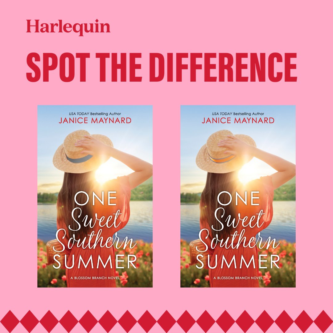 Spend evenings in bed with this new read after you #SpotTheDifference. Click ‘like’ and leave a reply when you’ve solved the puzzle. Whoever said you can’t buy love? Add ONE SWEET SOUTHERN SUMMER by @JaniceMaynard to your cart today! bit.ly/3VHuSZH
