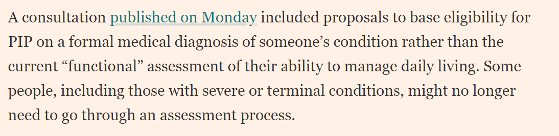 So if you are an adult your disability support will be based on diagnosis, not needs. But if you are a child with a disability diagnosis your school or council often deny support, based on their assessment of 'needs.' So which is it, people? (I know, the cheaper one).