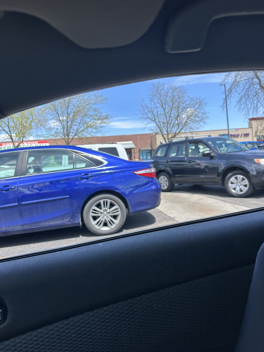 truly incredible parking job in longmont co today