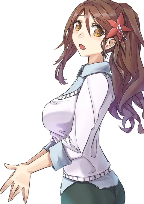 天城さん#艦これ版深夜の真剣お絵描き60分一本勝負#艦これ版真剣お絵描き60分一本勝負_20240429 