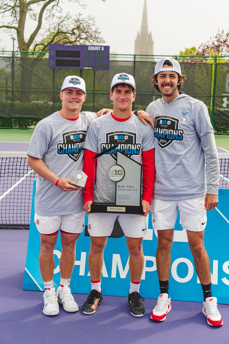 ICYMI @ohiostatemten won their 17th B1G title yesterday 🏆 @bigten | @BigTenNetwork