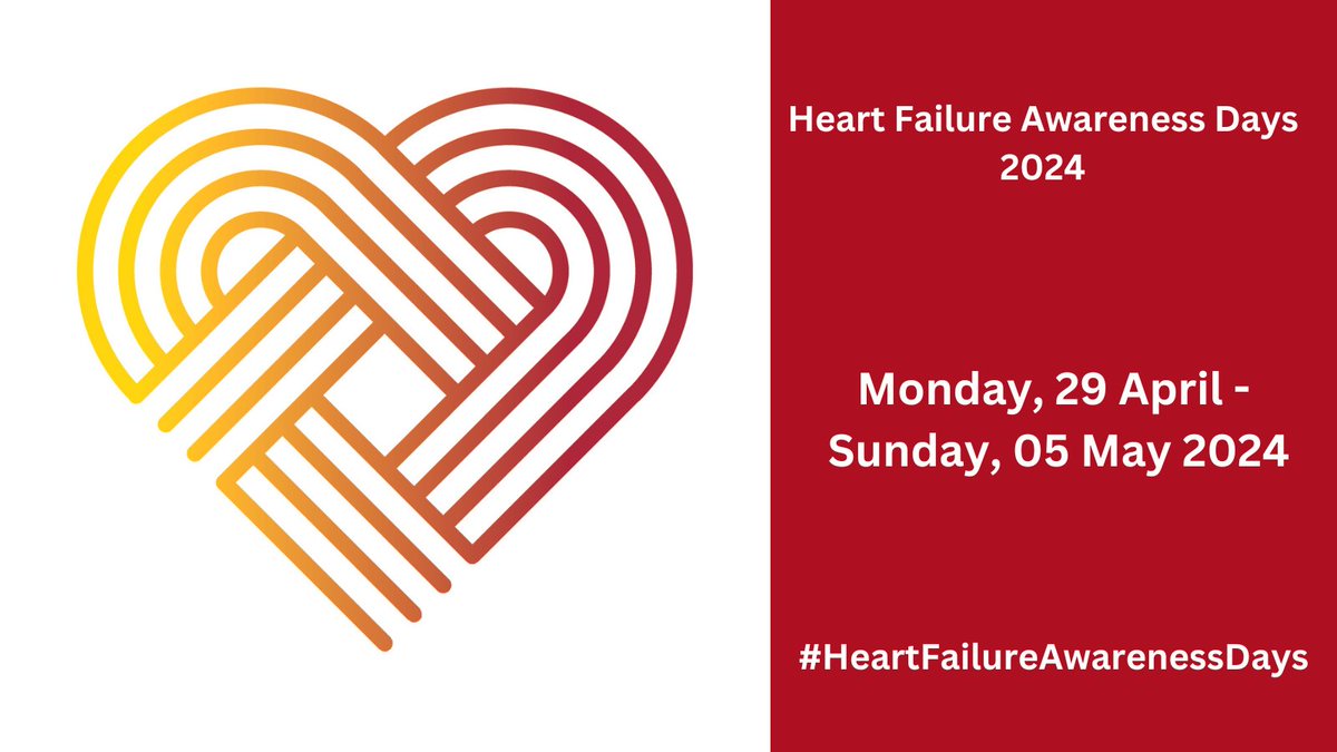 🧡🧡 #HeartFailureAwarenessDays 2024 🧡🧡

It's happening now, from 29 April to 5 May.

It is our duty to advocate for early symptom recognition, accurate diagnosis, & effective treatment. 

Detect the undetected: FIND ME 

Thank you to the @escardio community and all #ESC_HFA
