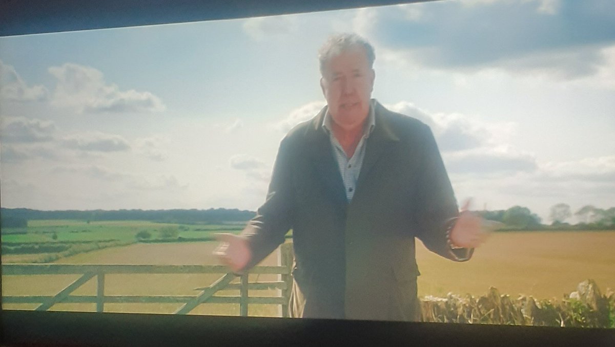 With the new series of #ClarksonsFarm starting on Friday, I thought I'd go round again from the start. This is my 11th time watching Series 1 & 6th time watching Series 2. I love it. My favourite episode is Series 2 Ep 3. #bestrealitytvshowever.